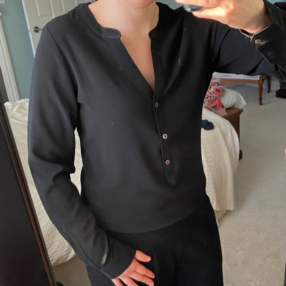 ***SOLD***Beautiful Black Blouse
